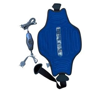Sunbeam Electric Heating Pad Heat Wrap w/ Controller Blue 14 x 22 PN 114857